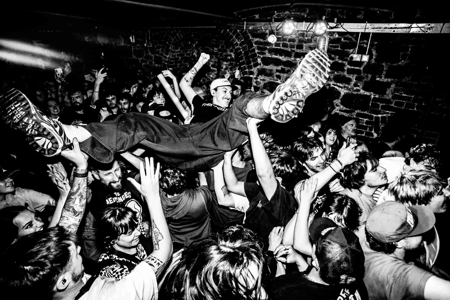 Free Throw performing live on stage